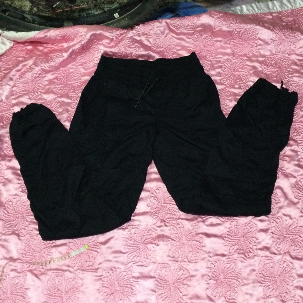 The North Face; black Joggers SIZE SMALL